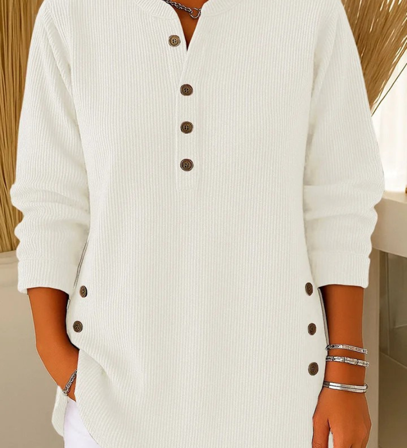 Susan | Henley Button Tunic