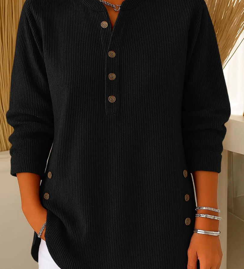 Susan | Henley Button Tunic