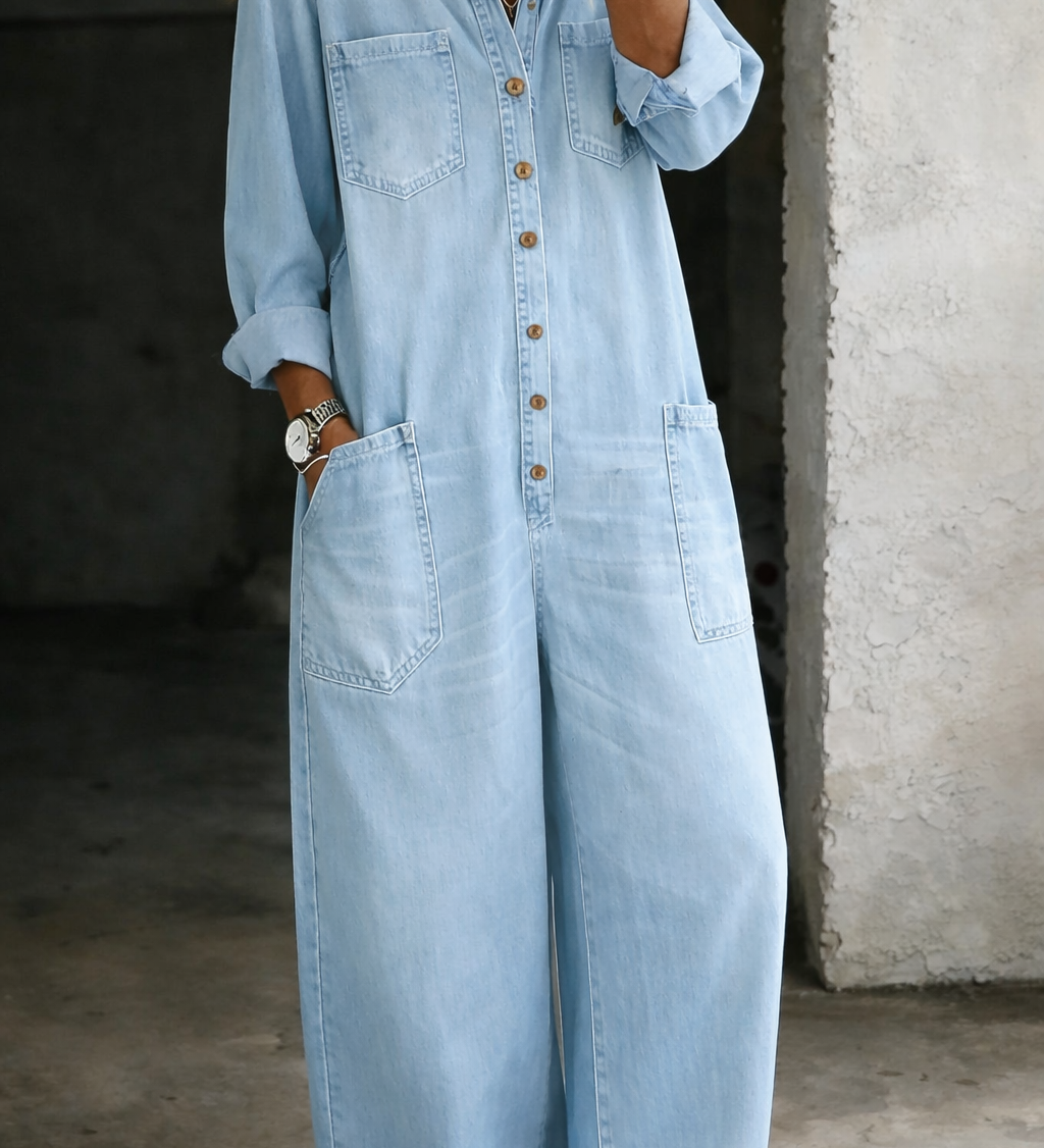 Sienna - Comfortable Casual Jumpsuit